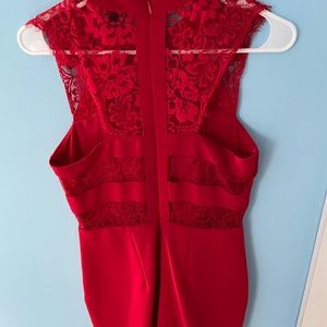 Express Red Cocktail Dress (Size 6)